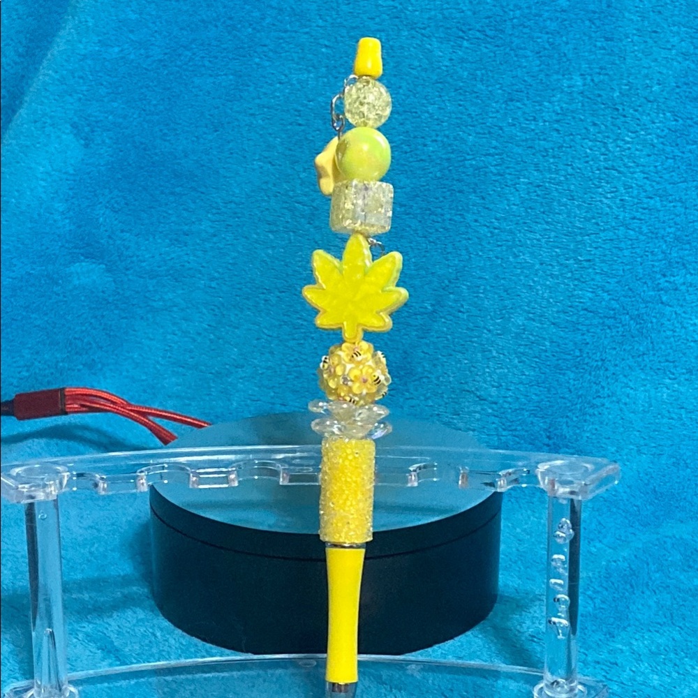 Yellow Beaded Kids Accessory